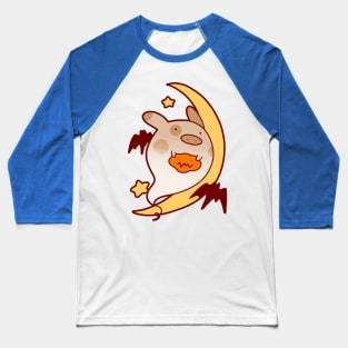 Halloween Ghost Pig Baseball T-Shirt